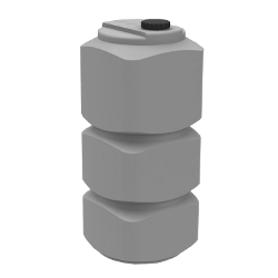 Емкость полиэтиленовая L 750 л oil, белая, 1765х750х750мм