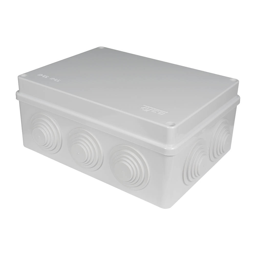 67055 Тусо Коробка распаячная о/у 140х200, гл. 75, 10 вводов